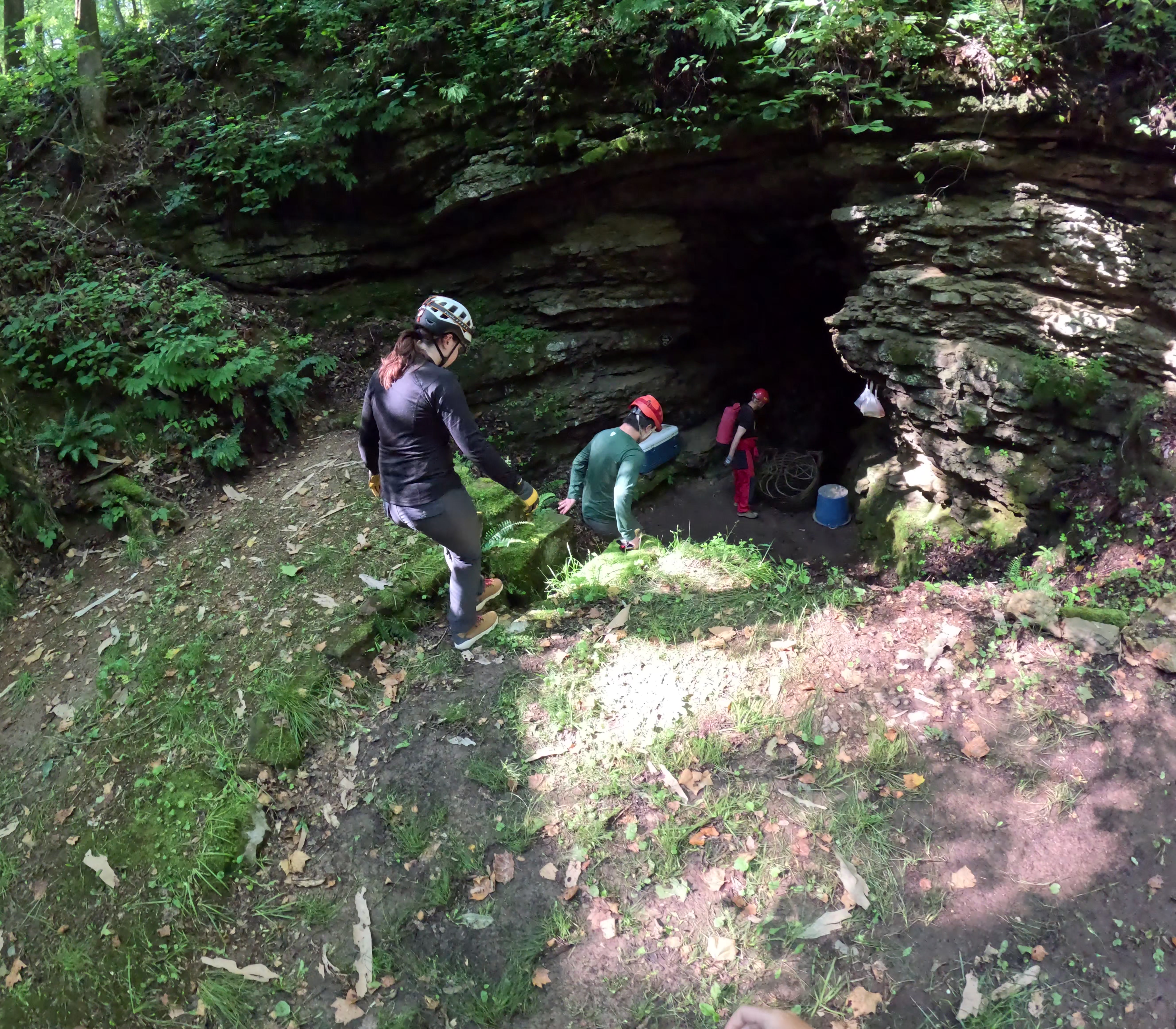 Ennis Cave Entrance Pit